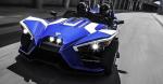 Polaris Slingshot Blue Fire SL LE 2016 года